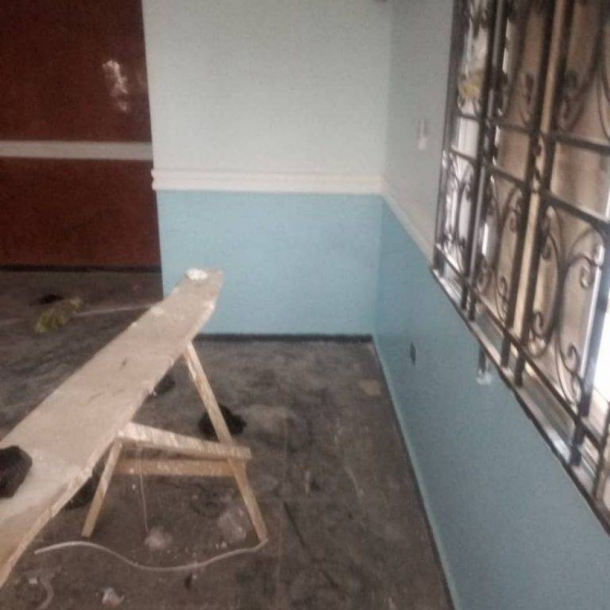 3Dalux Glossy paint on burglary and window at Akute (1)
