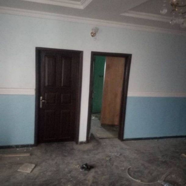 3Dalux paint dual color, interior design of Duplex sitting room at Akute