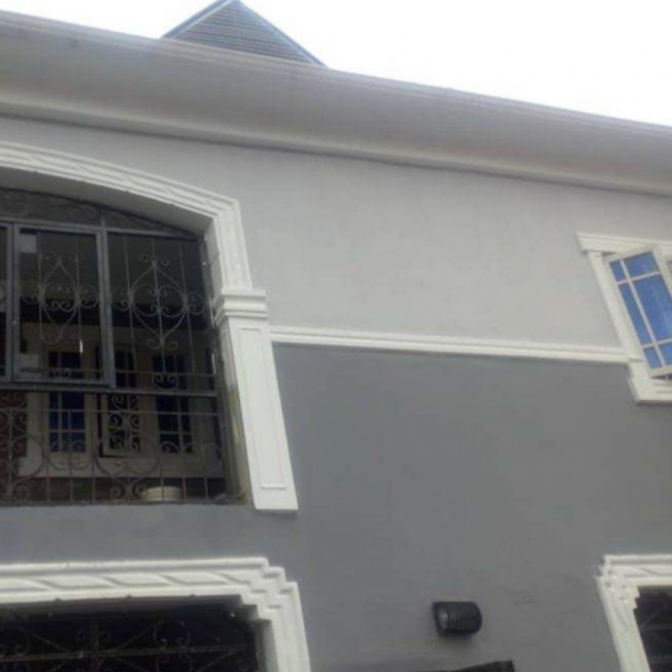 Exterior look of the newly painted duplex at Akute, painted with 3dalux paint