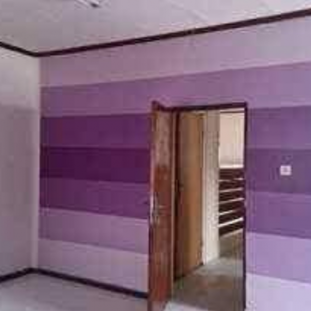 Interior decoration with 3Dalux paints, double colour design