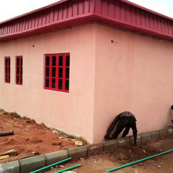 Karis hospital, Osogbo, wall painting