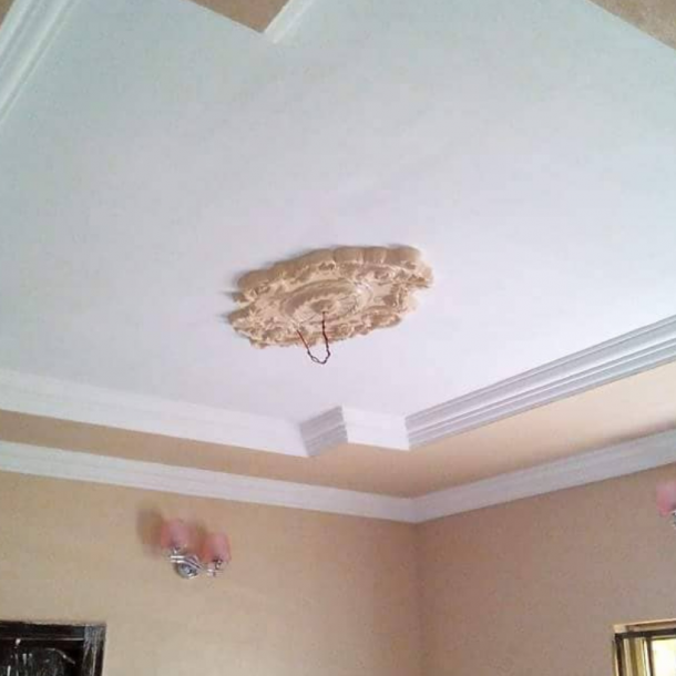 POP Ceiling painted with 3Dalux paints