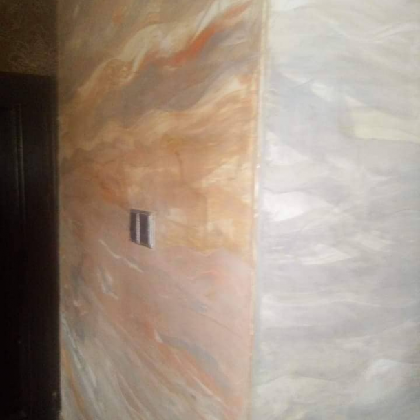 Wall painting designed with 3Dalux paint 4