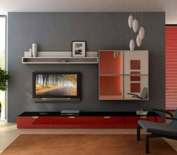 house interior gray