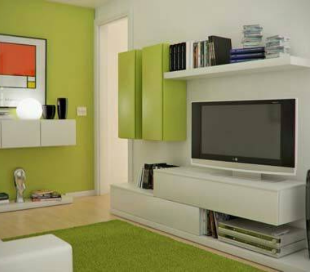 house interior green